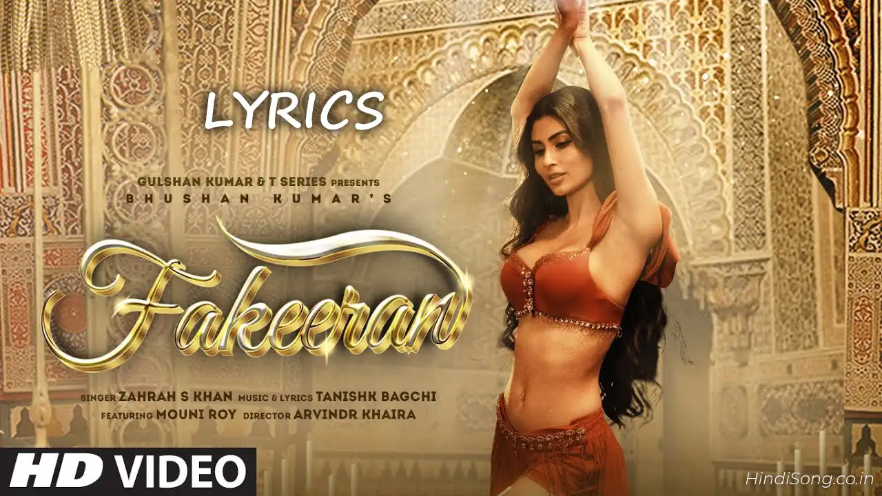 Fakeeran Lyrics - Zahrah S Khan | Hindi Song